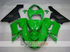 Kit de carenado por inyección para NINJA ZX-6R 05-06 - Verde, Negro - Estilo de fábrica #OYO87901855