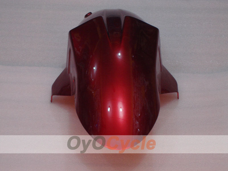 Kit de carenado por inyección para NINJA ZX-6R 05-06 - Rojo, Negro - Llama #OYO87901867