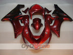 Kit de carenado por inyección para NINJA ZX-6R 05-06 - Rojo, Negro - Llama #OYO87901867