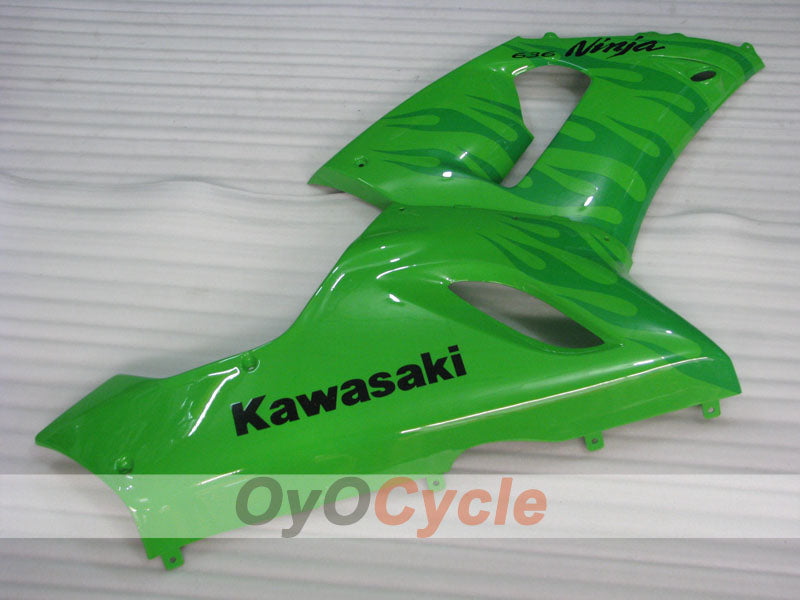 Carenado lateral izquierdo y derecho para Kawasaki 05-06 Ninja ZX-6R #OYO87913101 Imagen secundaria del producto