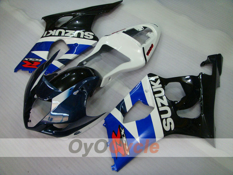 Kit de carenado por inyección para GSX R1000 03-04 - Blanco, Negro - Estilo de fábrica #OYO87901874 Imagen principal del producto