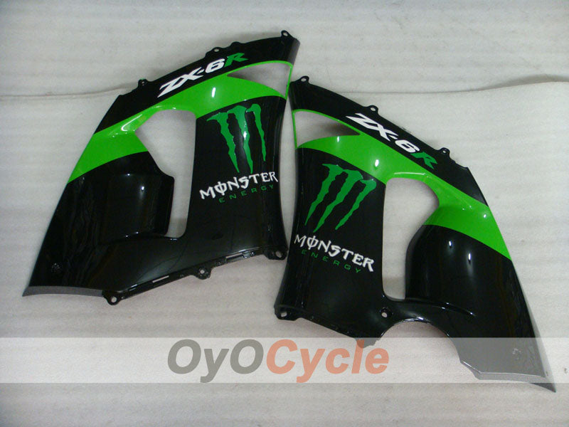Carenado lateral izquierdo y derecho para Kawasaki 05-06 Ninja ZX-6R #OYO87913108 Imagen secundaria del producto