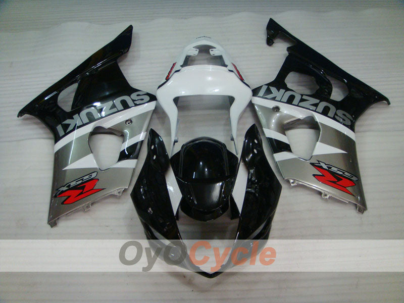 Kit de carenado por inyección para GSX R1000 03-04 - Blanco, Negro - Estilo de fábrica #OYO87901879 Imagen secundaria del producto