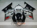 Kit de carenado por inyección para GSX R1000 03-04 - Blanco, Negro - Estilo de fábrica #OYO87901879
