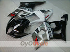 Kit de carenado por inyección para GSX R1000 03-04 - Blanco, Negro - Estilo de fábrica #OYO87901879