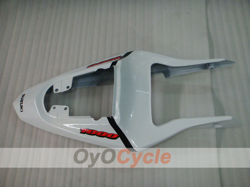 Kit de carenado por inyección para GSX R1000 03-04 - Blanco, Negro - Estilo de fábrica #OYO87901879