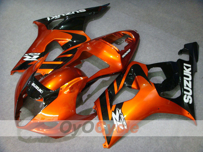 Carenado de inyección para GSX R1000 03-04 - Naranja, Negro - Estilo de fábrica #OYO87901886 Imagen principal del producto