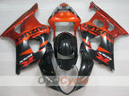 Kit de carenado por inyección para GSX R1000 03-04 - Naranja, Negro - Estilo de fábrica #OYO87901893