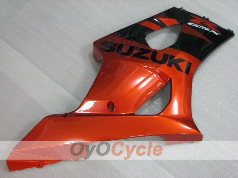 Kit de carenado por inyección para GSX R1000 03-04 - Naranja, Negro - Estilo de fábrica #OYO87901893