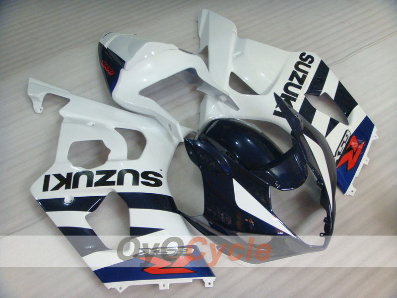 Kit de carenado por inyección para GSX R1000 03-04 - Azul, Blanco - Estilo de fábrica #OYO87901895 Imagen secundaria del producto