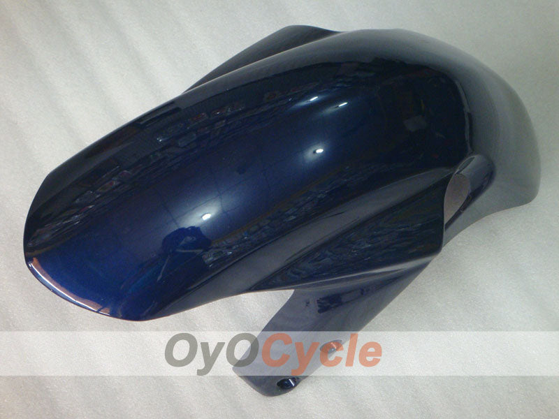 Kit de carenado por inyección para GSX R1000 03-04 - Azul, Blanco - Estilo de fábrica #OYO87901895