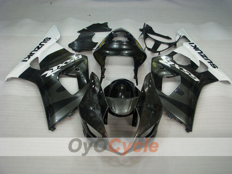 Kit de carenado por inyección para GSX R1000 03-04 - Blanco, Negro - Estilo de fábrica #OYO87901907 Imagen secundaria del producto
