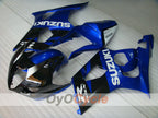 Kit de carenado por inyección para GSX R1000 03-04 - Azul, Negro - Estilo de fábrica #OYO87901909