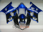 Kit de carenado por inyección para GSX R1000 03-04 - Azul, Negro - Estilo de fábrica #OYO87901909