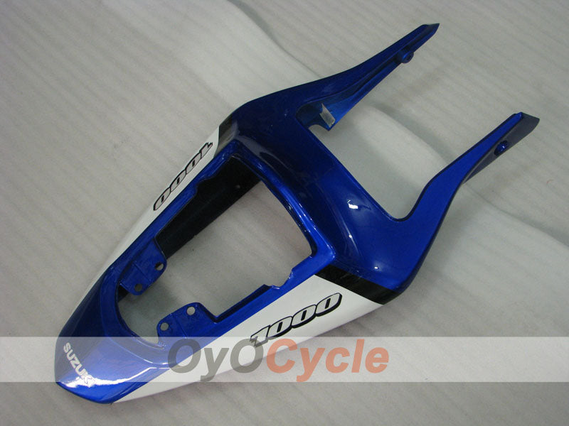 Kit de carenado por inyección para GSX R1000 03-04 - Azul, Negro - Estilo de fábrica #OYO87901909