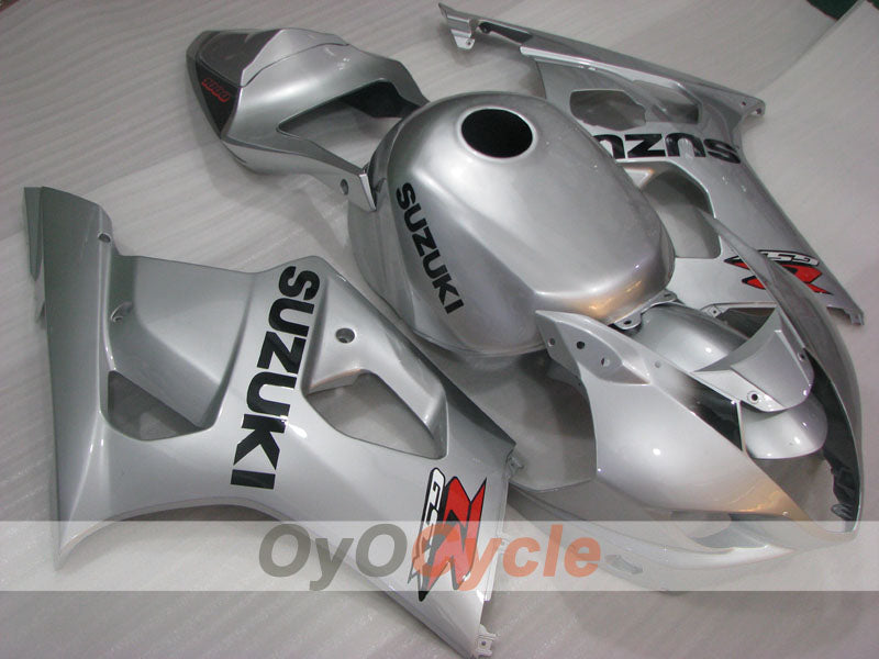 Kit de carenado por inyección para GSX R1000 03-04 - Negro, Plata - Estilo de fábrica #OYO87901913 Imagen principal del producto