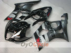 Kit de carenado por inyección para GSX R1000 03-04 - Negro, Gris - Estilo de fábrica #OYO87901917