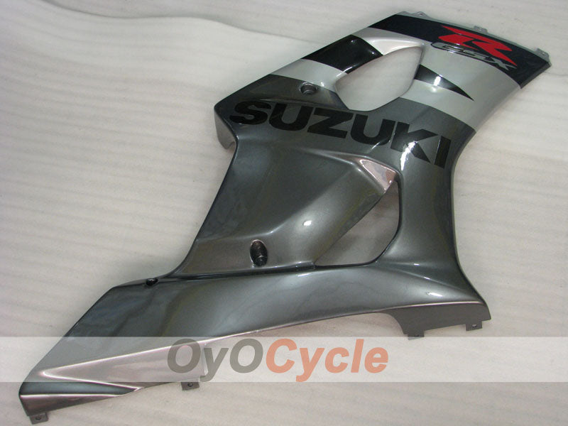 Kit de carenado por inyección para GSX R1000 03-04 - Negro, Gris - Estilo de fábrica #OYO87901917