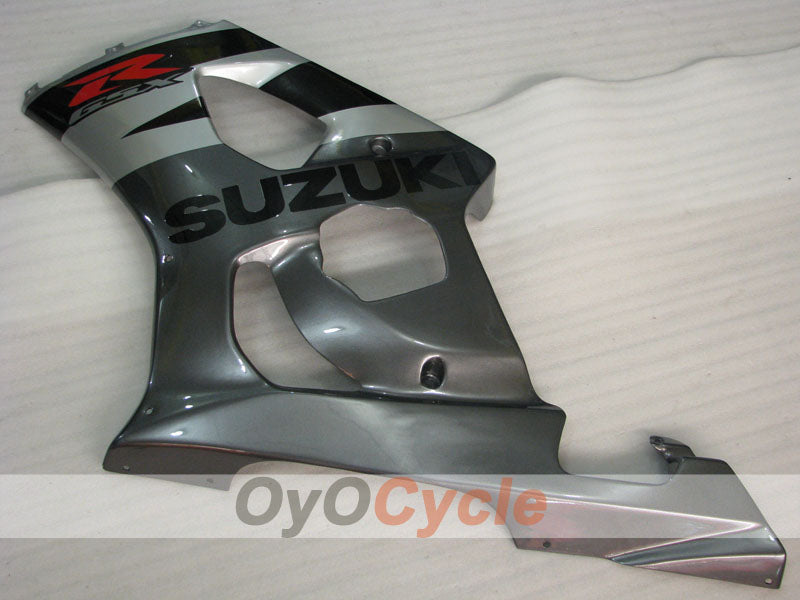 Kit de carenado por inyección para GSX R1000 03-04 - Negro, Gris - Estilo de fábrica #OYO87901917