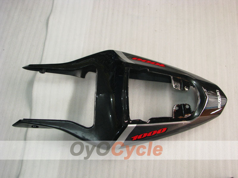 Kit de carenado por inyección para GSX R1000 03-04 - Negro, Gris - Estilo de fábrica #OYO87901917