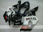 Kit de carenado por inyección para GSX R1000 03-04 - Blanco, Negro - Oeste #OYO87901926