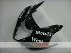 Kit de carenado por inyección para GSX R1000 03-04 - Blanco, Negro - Oeste #OYO87901926