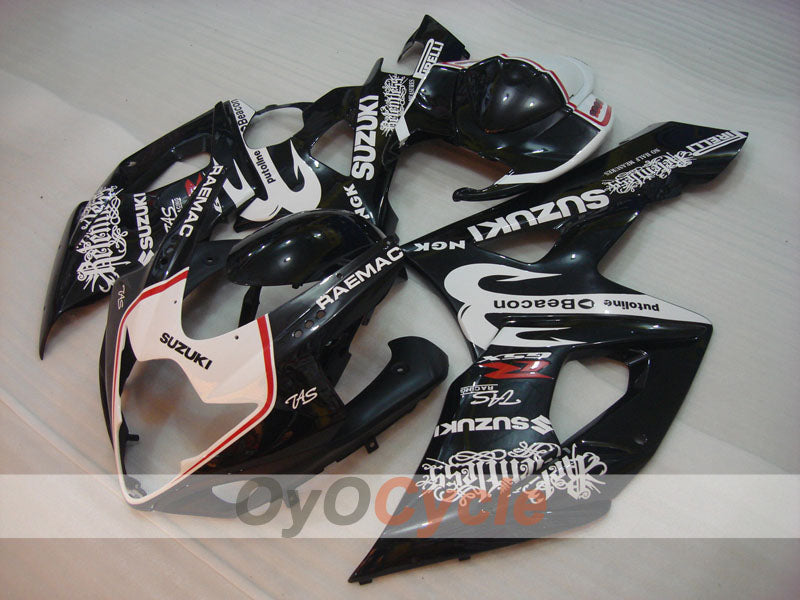 Kit de carenado de inyección para GSX R1000 05-06 - Blanco, Negro - Baliza #OYO87901928 Imagen secundaria del producto