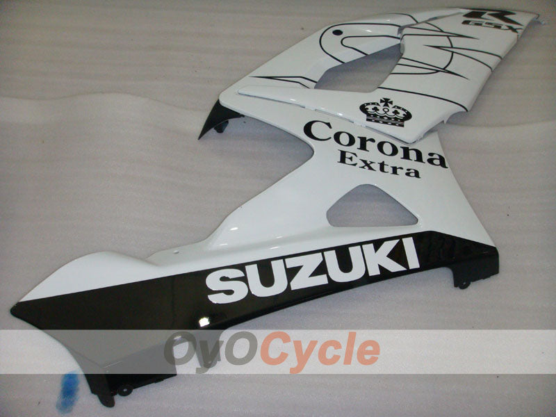 Carenado de inyección para GSX R1000 05-06 - Blanco, Negro - Corona, MOTUL #OYO87901946