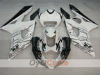 Kit de carenado de inyección para GSX R1000 05-06 - Blanco, Negro - Corona, MOTUL #OYO87901949