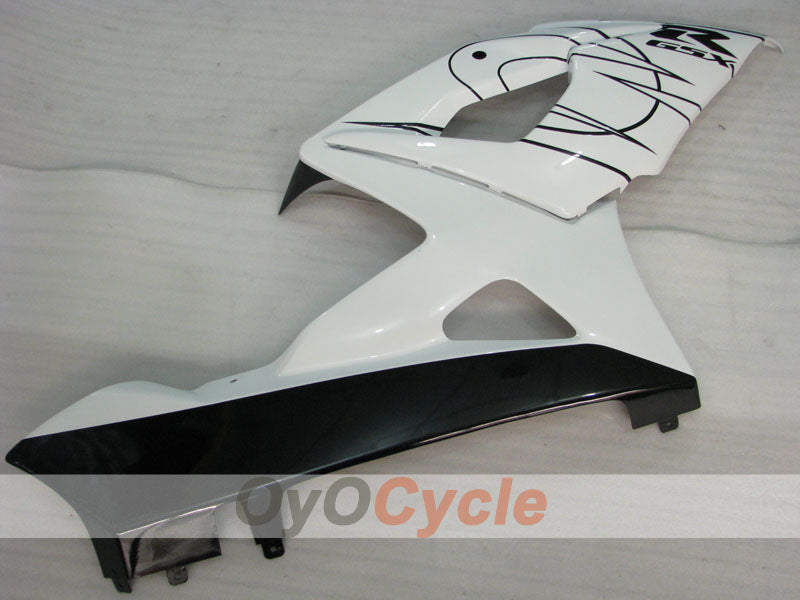 Kit de carenado de inyección para GSX R1000 05-06 - Blanco, Negro - Corona, MOTUL #OYO87901949