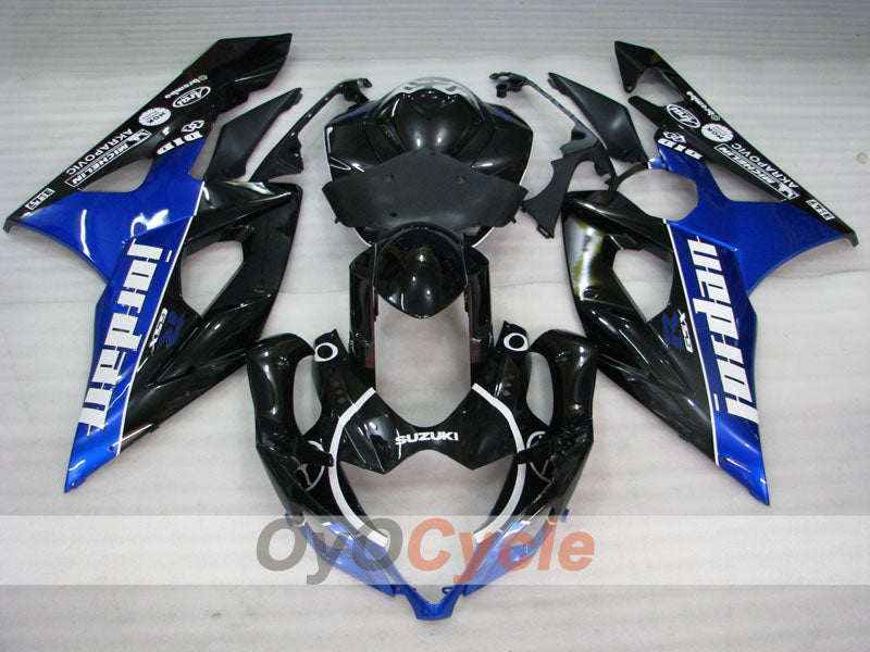 Kit de carenado por inyección para GSX R1000 05-06 - Azul, Negro - Jordan, MICHELIN #OYO87901975 Imagen secundaria del producto