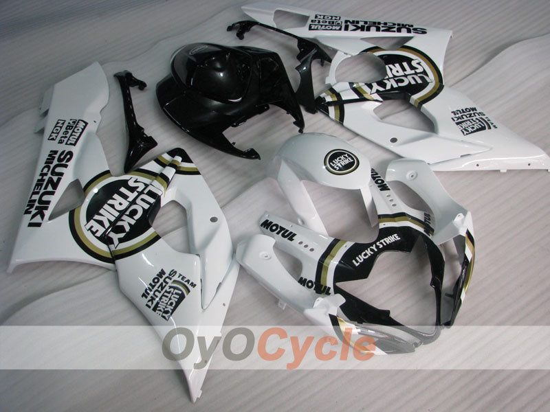 Carenado inyectado para GSX R1000 05-06 - Blanco, Negro - Lucky Strike, MICHELIN, MOTUL #OYO87901978 Imagen principal del producto
