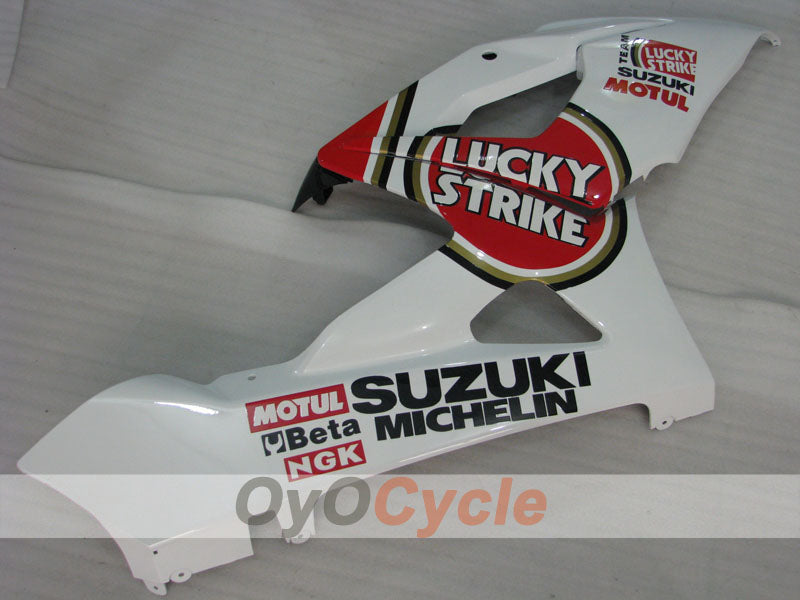 Kit de carenado por inyección para GSX R1000 05-06 - Rojo, Blanco - Lucky Strike, MICHELIN, MOTUL #OYO87901979