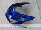 Kit de carenado de inyección para NINJA ZX-14R 06-11 - Azul, Negro - Llama #OYO87902009