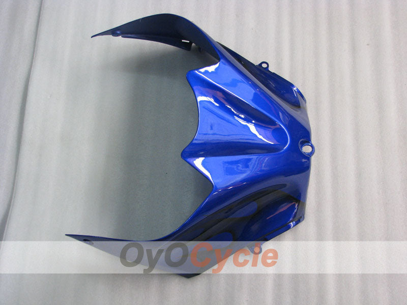 Kit de carenado de inyección para NINJA ZX-14R 06-11 - Azul, Negro - Llama #OYO87902009