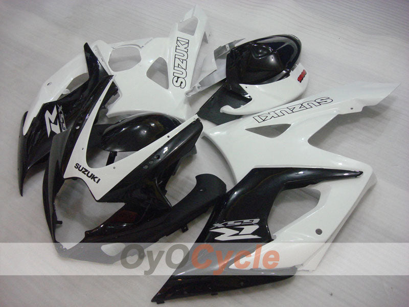 Kit de carenado por inyección para GSX R1000 05-06 - Blanco, Negro - Estilo de fábrica #OYO87902014 Imagen secundaria del producto