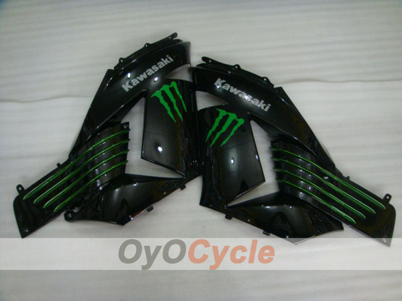 Carenado lateral izquierdo y derecho para Kawasaki 06-11 Ninja ZX-14R #OYO87913581