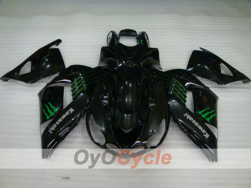 Kit de carenado por inyección para NINJA ZX-14R 06-11 - Negro - Monster #OYO87902022 Imagen secundaria del producto
