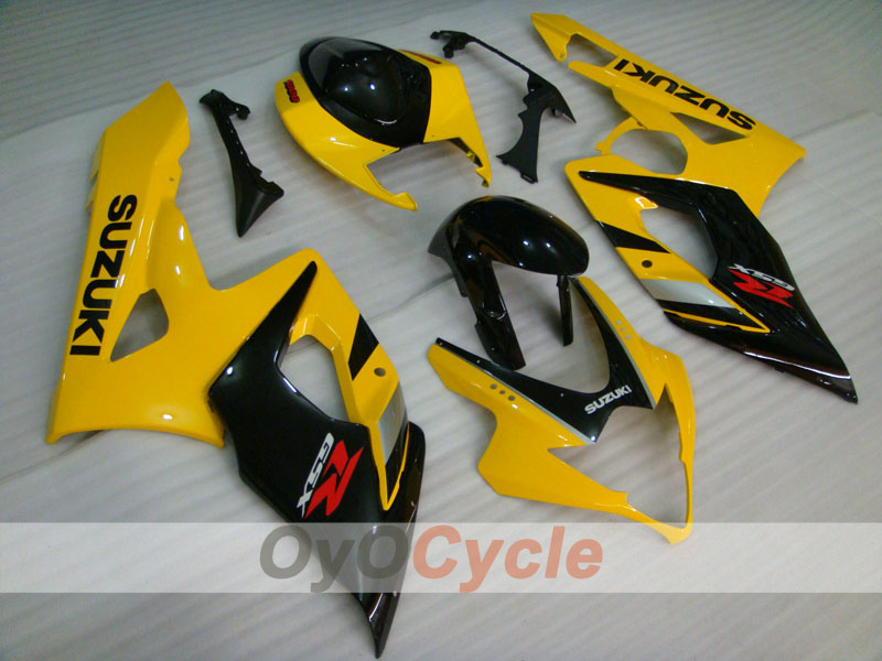Kit de carenado por inyección para GSX R1000 05-06 - Amarillo, Negro - Estilo de fábrica #OYO87902025 Imagen principal del producto