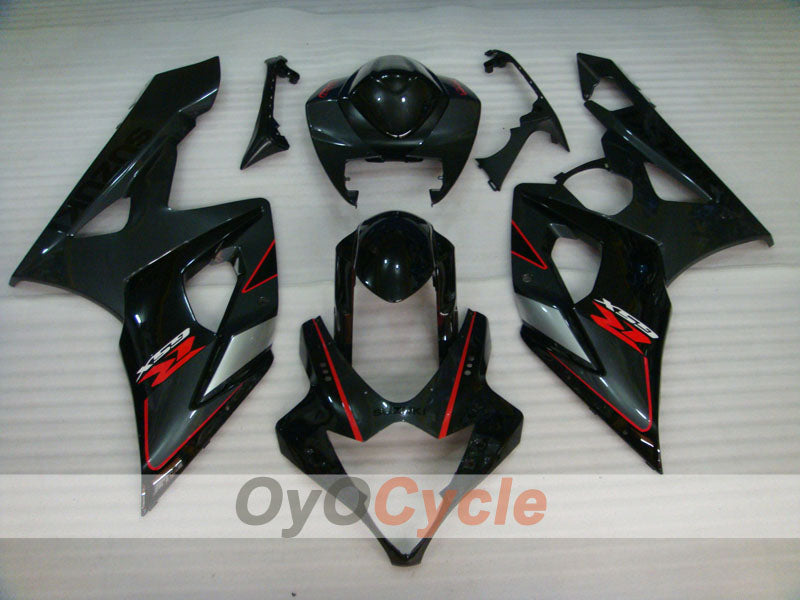 Kit de carenado de inyección para GSX R1000 05-06 - Negro - Estilo de fábrica #OYO87902027