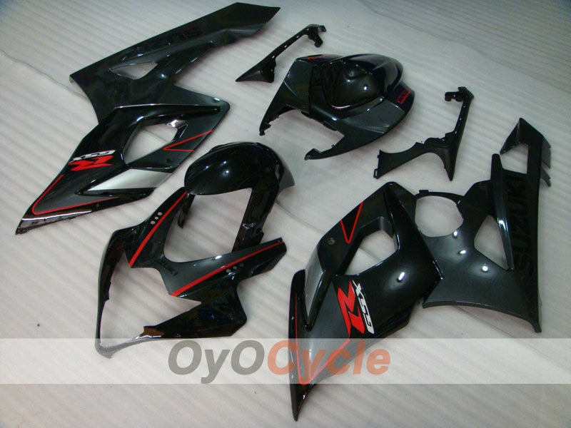 Kit de carenado de inyección para GSX R1000 05-06 - Negro - Estilo de fábrica #OYO87902027
