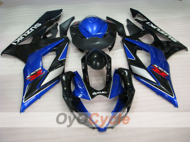 Kit de carenado por inyección para GSX R1000 05-06 - Azul, Negro - Estilo de fábrica #OYO87902033