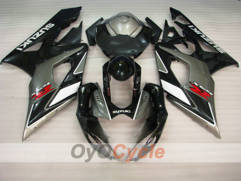 Kit de carenado por inyección para GSX R1000 05-06 - Negro, Plata - Estilo de fábrica #OYO87902035 Imagen secundaria del producto