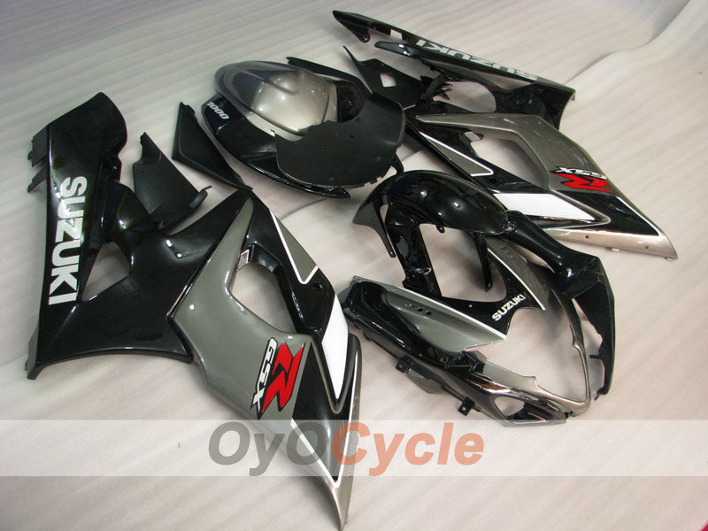 Kit de carenado por inyección para GSX R1000 05-06 - Negro, Plata - Estilo de fábrica #OYO87902035 Imagen principal del producto