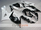 Kit de carenado por inyección para GSX R1000 05-06 - Blanco, Negro - Estilo de fábrica #OYO87902040
