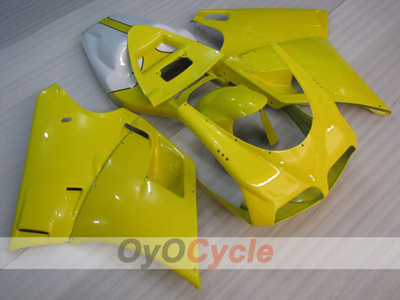 Kit de carenado inyectado para Ducati 748 94-02 - Amarillo, Blanco - Estilo de fábrica #OYO87902051 Imagen secundaria del producto