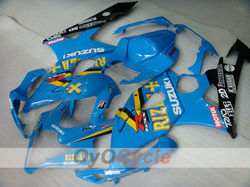 Kit de carenado por inyección para GSX R1000 05-06 - Azul, Negro - MOTUL, Rizla+ #OYO87902057 Imagen secundaria del producto