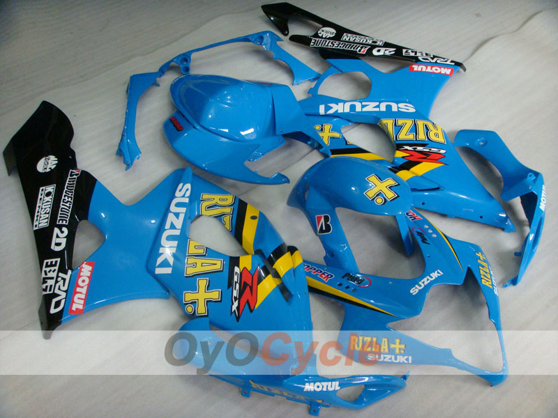 Kit de carenado por inyección para GSX R1000 05-06 - Azul, Negro - MOTUL, Rizla+ #OYO87902057 Imagen principal del producto