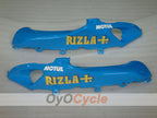 Kit de carenado por inyección para GSX R1000 05-06 - Azul, Negro - MOTUL, Rizla+ #OYO87902057