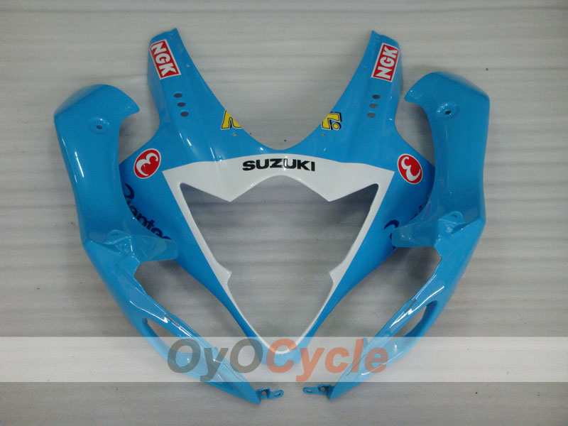 Kit de carenado por inyección para GSX R1000 05-06 - Azul, Blanco - Rizla+ #OYO87902060
